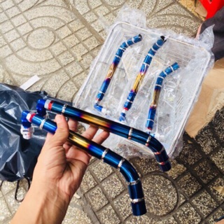 Ống thông hơi xe máy titan, ốc nhớt thông hơi titan, ống thông hơi titan