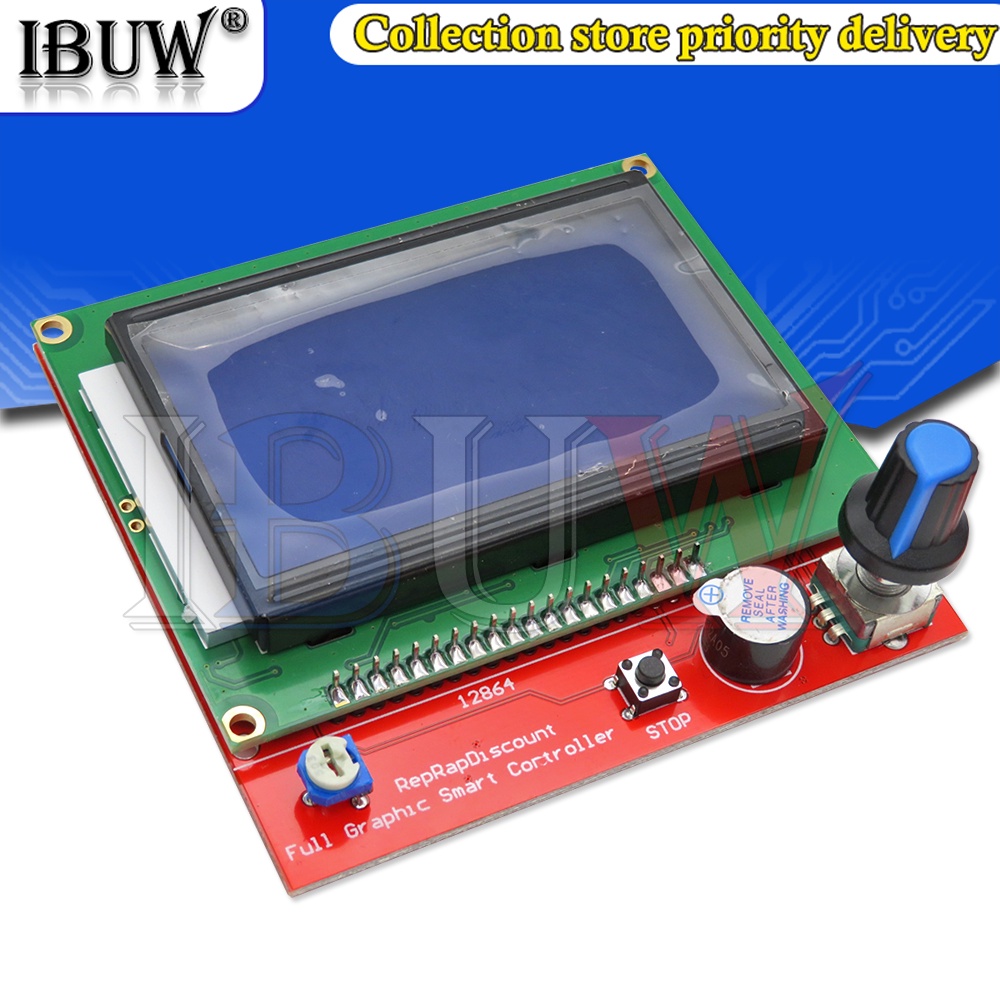 1 Bảng Điều Khiển lcd 12864 lcd 12864 Cho Máy In 3D Thông Minh RAMPS1.4
