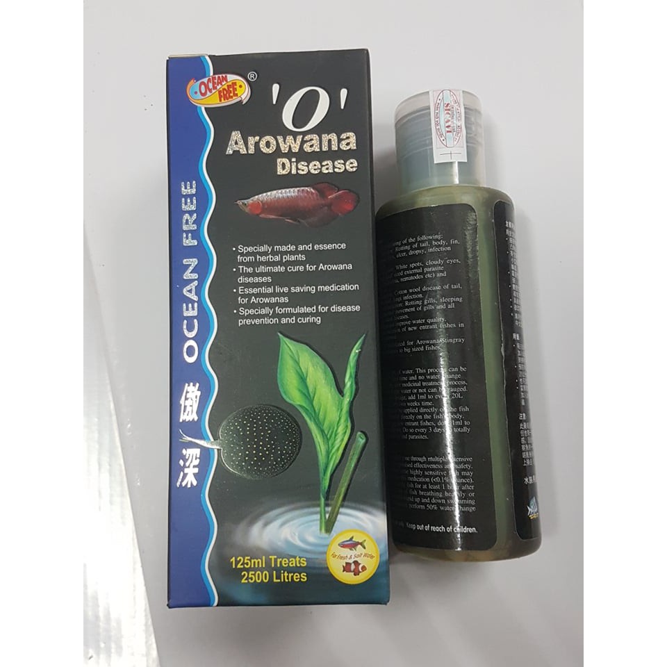 Phòng bệnh dưỡng cá tăng chất lượng nước hồ cá OCEAN FREE số 0 chiếc lá