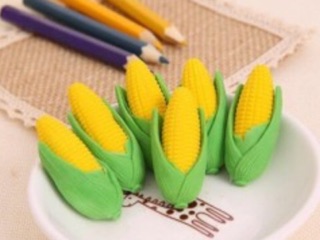 Cục tẩy Gôm chuối và bắp