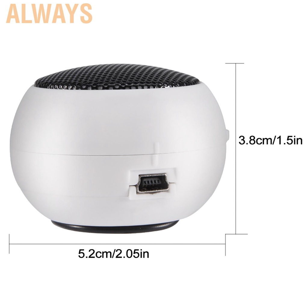 Loa mini cầm tay 3.5mm cho điện thoại  MP3 PC