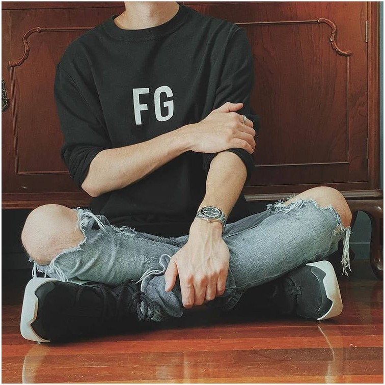 Áo Thun Dài Tay Fear Of God FG - Long Sleeve Fear Of God | BigBuy360 - bigbuy360.vn