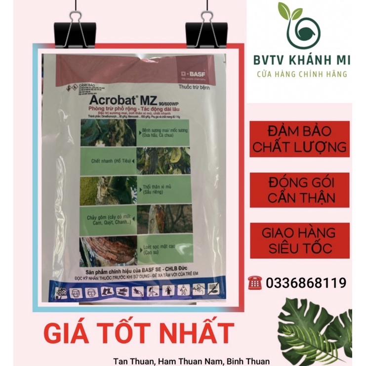 Acrobat MZ đặc trị đốm nâu thanh long, các loại cây trồng