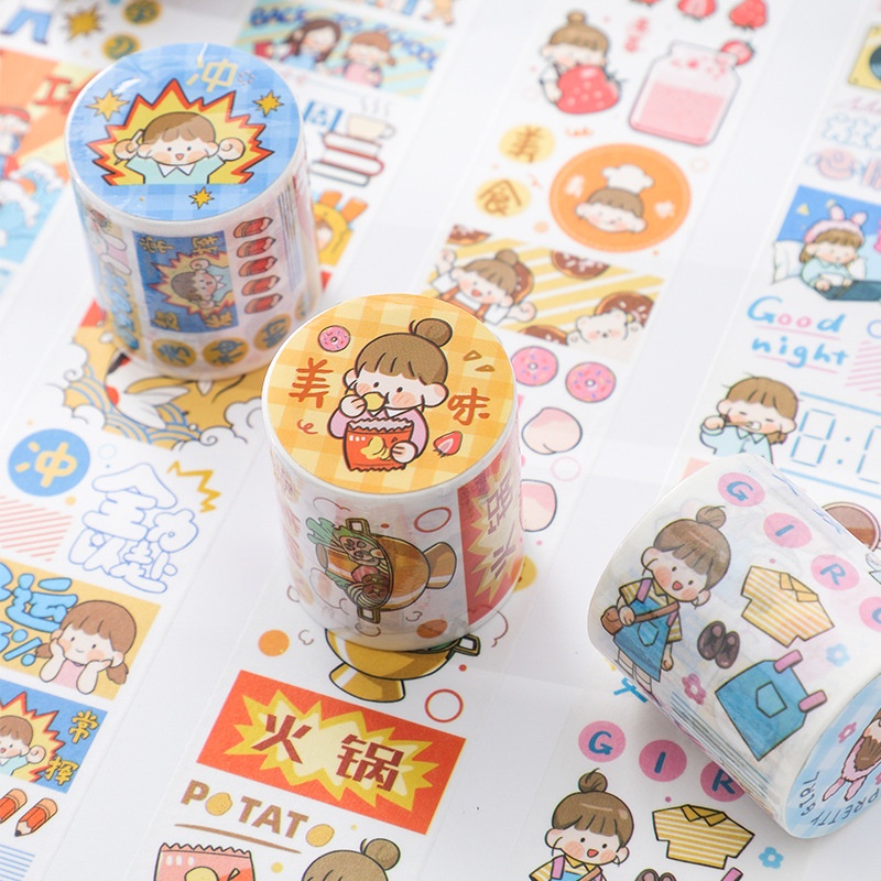 Sticker Dán Trang Trí Sổ Tay Cho Học Sinh