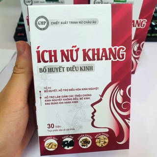 Ích nữ khang - Điều hòa kinh nguyệt, đau bụng kinh, kinh nguyệt không đều, bổ huyết điều kinh