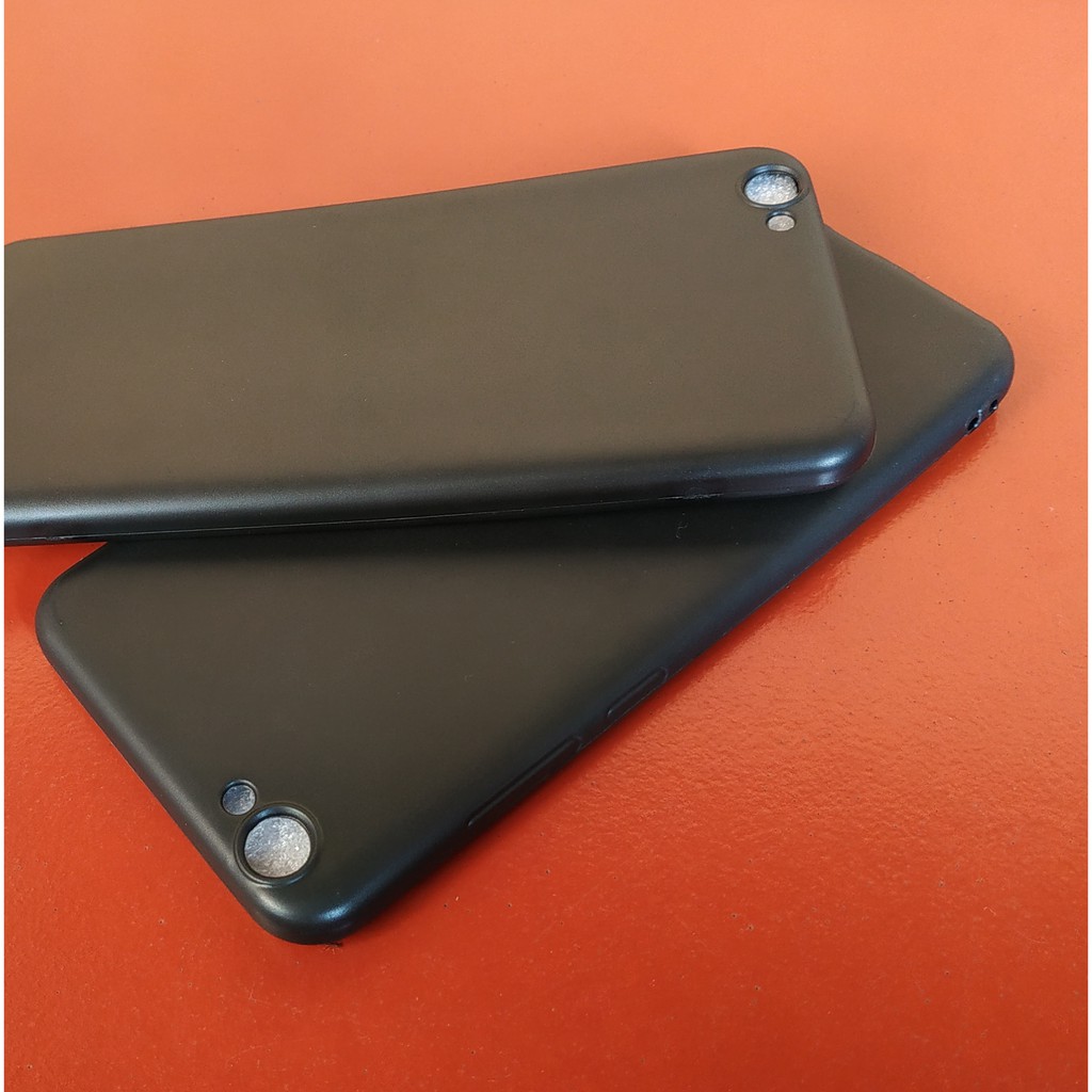 Slim Fit Black Mate Matte Vivo V5 V5s V5 Lite