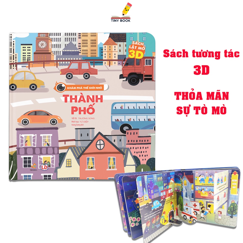 Sách - Khám phá thế giới nhỏ Thành Phố (0-12 tuổi)
