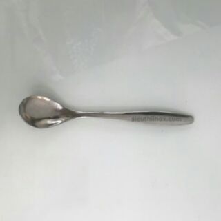 Thìa inox nhỏ cán dày loại dày đẹp