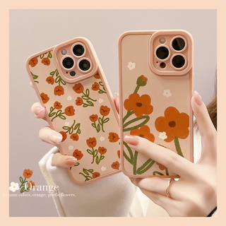 Ốp Điện Thoại TPU Họa Tiết Hoa Mùa Xuân Dễ Thương Cho IPhone 13 12 11 Pro Max X Xs XR 7 8 Plus SE 2020