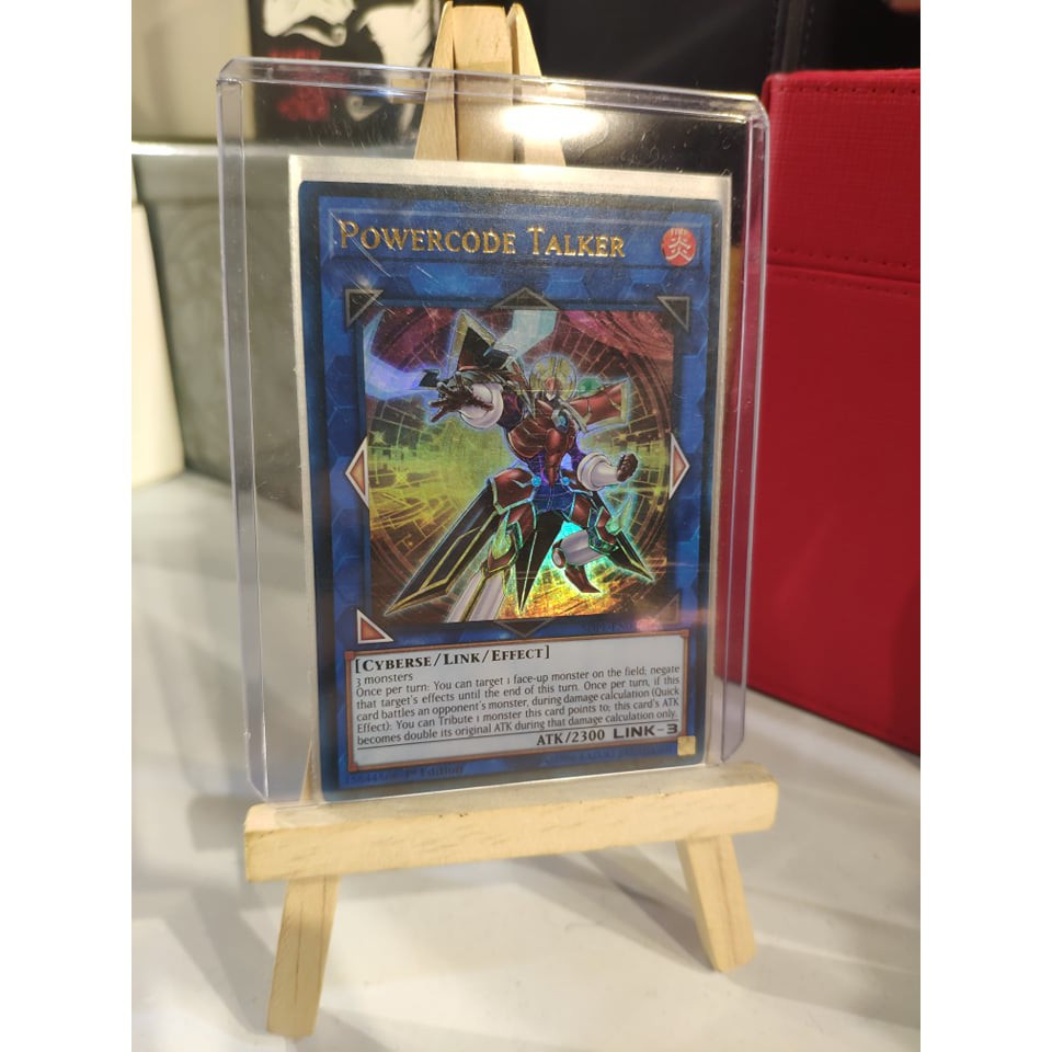 Lá bài thẻ bài Yugioh Powercode Talker - Ultra Rare - Tặng bọc bài nhựa bảo quản