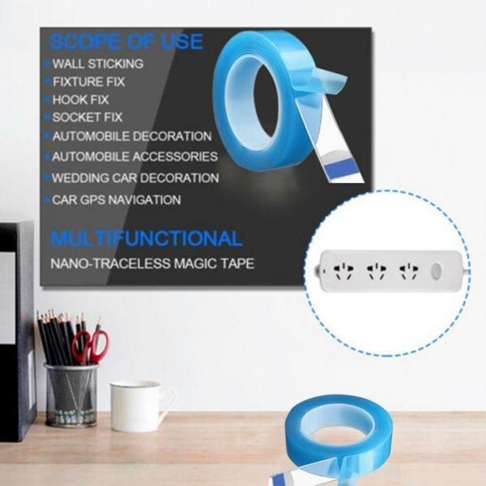 Cuộn Băng Keo Hai Mặt Nano 1 / 2 / 3 / 5m Tiện Dụng Cho Gia Đình