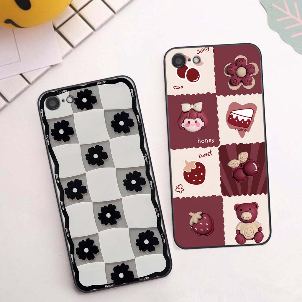 Ốp Oppo A71 / A83 in hình trái tim, caro kẹo ngọt đầy cá tính siêu đẹp siêu chất