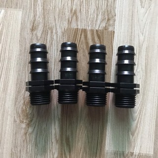 REN NGOÀI 21 RA ỐNG PE 20MM và REN NGOÀI 21 RA ỐNG PE 16MM