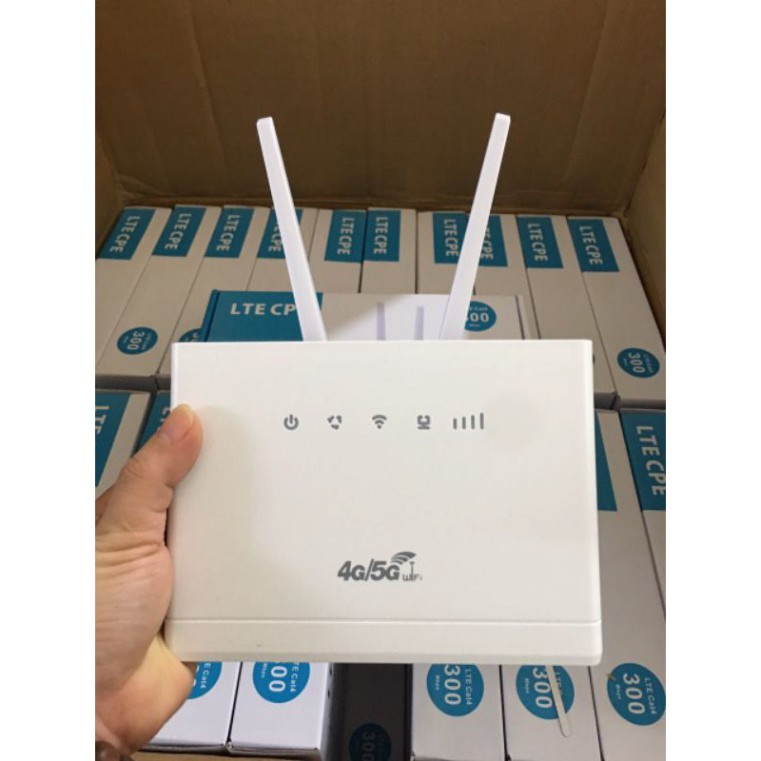 BỘ PHÁT WIFI TỪ SIM 4G/5G CPE _ RS980 Hỗ trợ 3 cổng Lan 1 cổng Wan