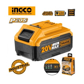 Pin máy cầm tay 20v 4.0ah ingco fbli2002