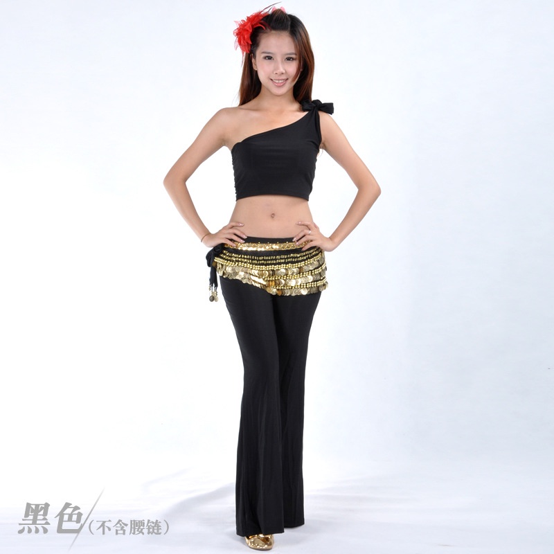 Set áo hở vai + quần dài tập múa bụng | BigBuy360 - bigbuy360.vn