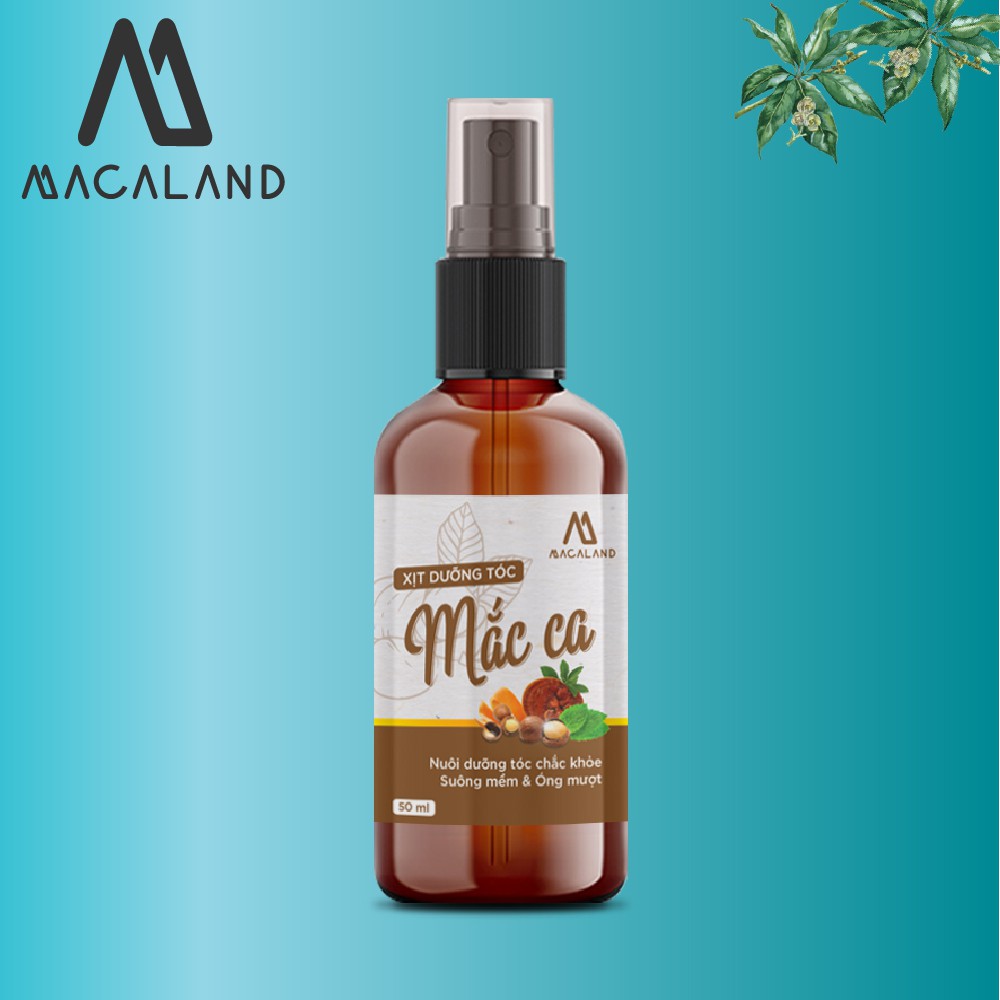 Xịt dưỡng tóc dầu Macadamia 50ml Macaland giảm rụng tóc và kích thích mọc tóc hiệu quả | BigBuy360 - bigbuy360.vn