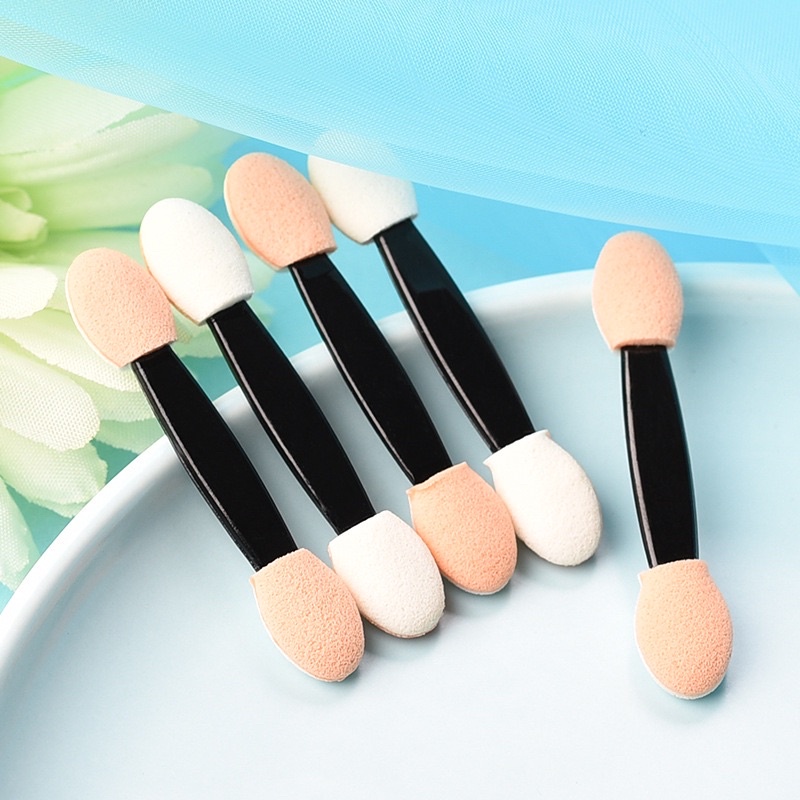 Cọ bông mút 2 đầu tiện dụng make up phấn mắt , cọ bột nail trang điểm