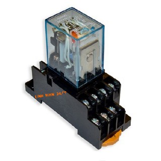 Chân Đế Relay Trung Gian PYF11A 11 Chân Vặn Ốc