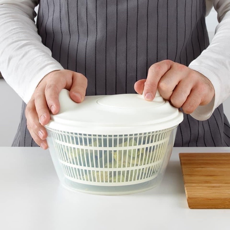 Rổ Quay Rau Làm Ráo Nước Nhanh Chóng Giữ Được Độ Tươi Của Thực Phẩm
