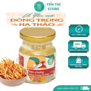 Yến Thị-Chưng Đông Trùng Hạ Thảo-Yến Sào Nha Trang-Set Quà Tặng-Hũ 70ml