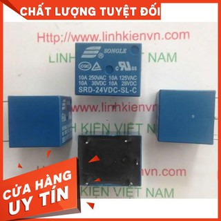 Relay 24V 10A 220V | SRD-24VDC-SL-C - A1H15(KB4H3)