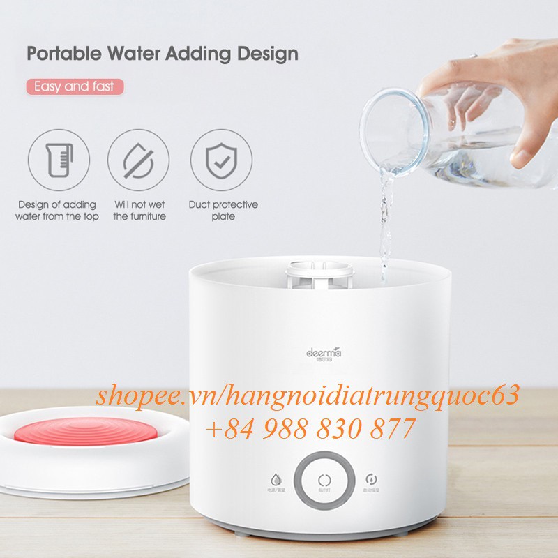 Máy tạo độ ẩm Xiaomi Deerma Humidifier F301 - BH 6 THÁNG - FULLBOX