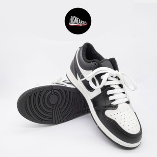 Giày jordan cổ thấp đen trắng, Chuẩn 11, JD1 panda , size 36-43, Lù Store