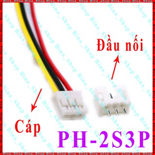 Cáp Micro JST PH 2.0 30cm kèm đầu nối 3P/4P
