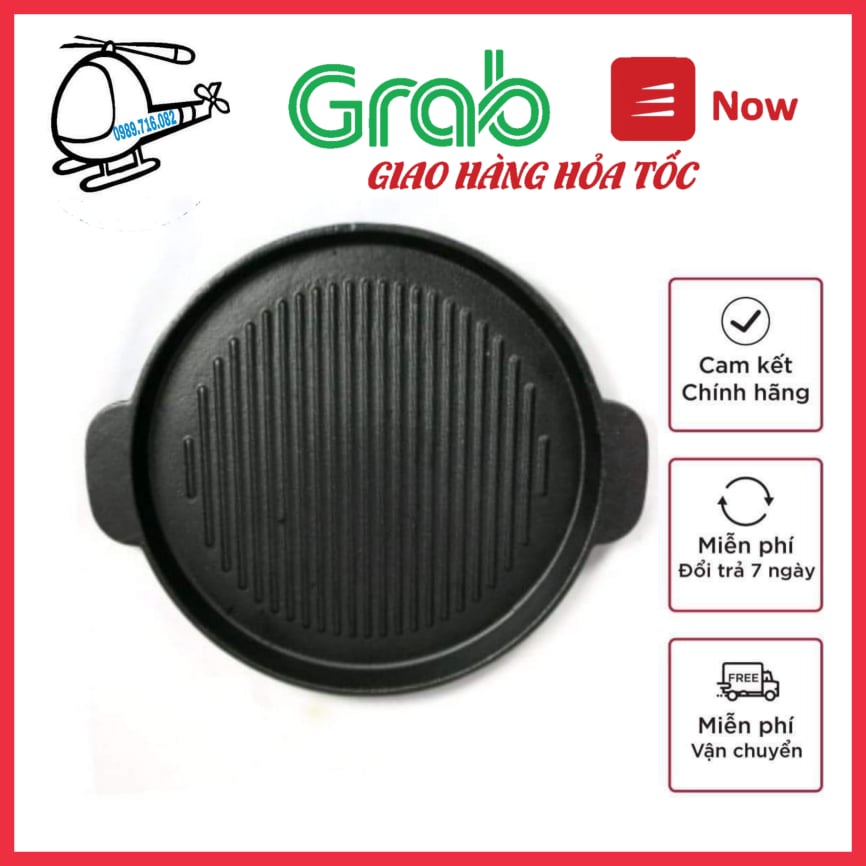 Vỉ nướng gang Rapido Size#24#26