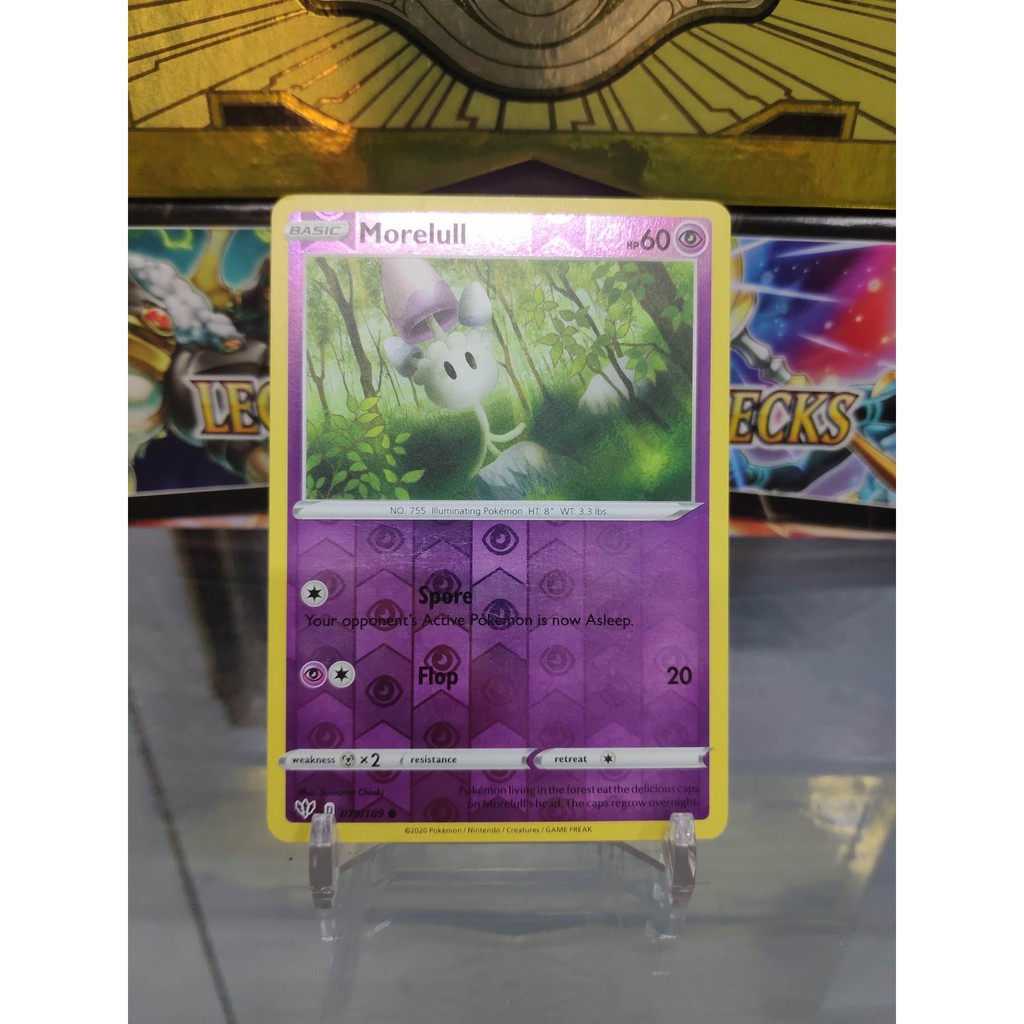 [ Dưa Hấu Yugioh ] Lá bài thẻ bài Pokemon Morelull