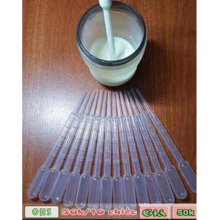 Set 10 ống hút bón thuốc/sữa BIOL cho bé