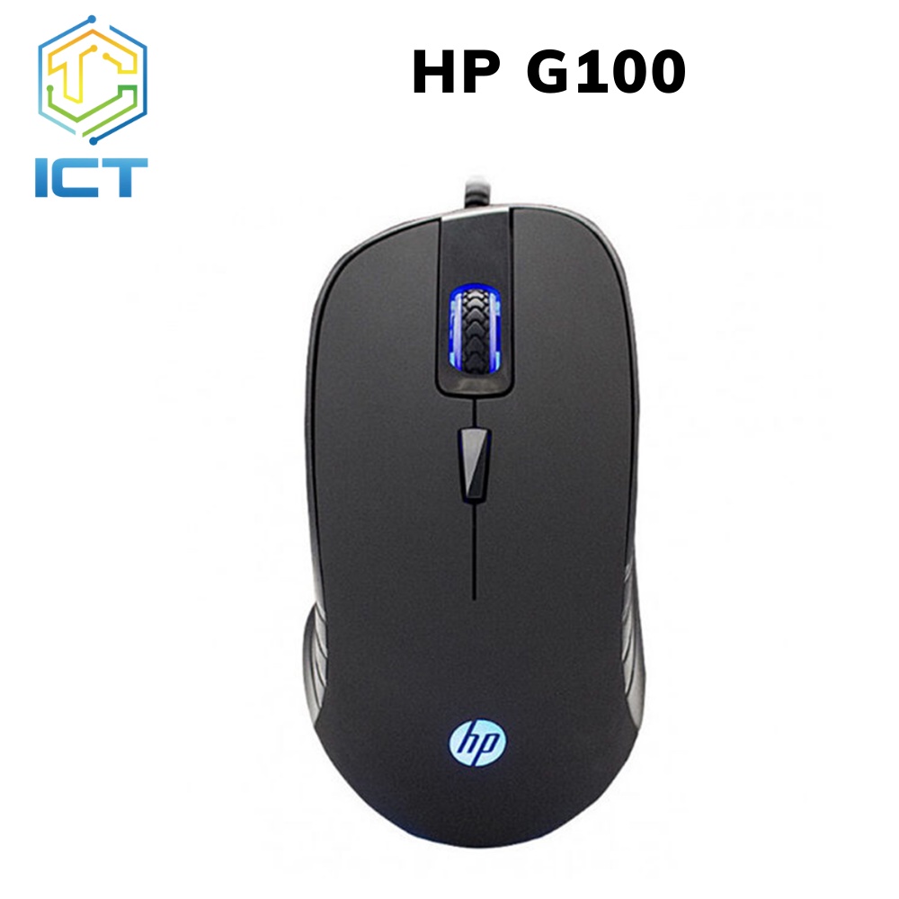 Chuột Mouse HP G100 Đen LED USB Chính hãng