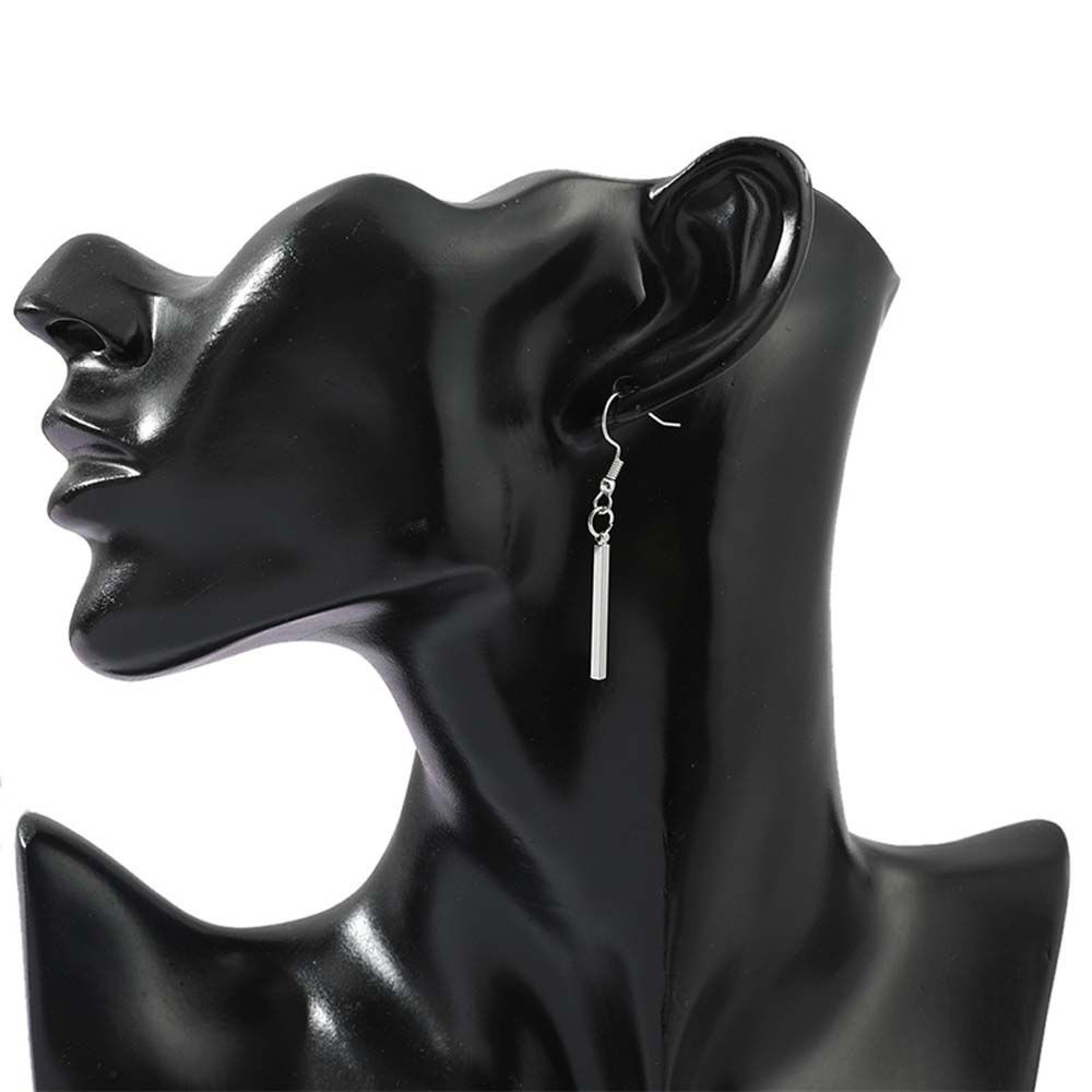 Bông tai bằng thép không gỉ hình chữ nhật in họa tiết anime Tokyo Revengers thời trang cho nam và nữ