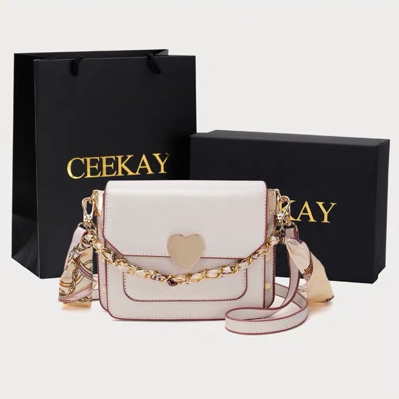 Túi đeo chéo, túi ceekay cao cấp kiểu dáng sang chảnh full box thời trang dành cho nữ  video+ảnh thật