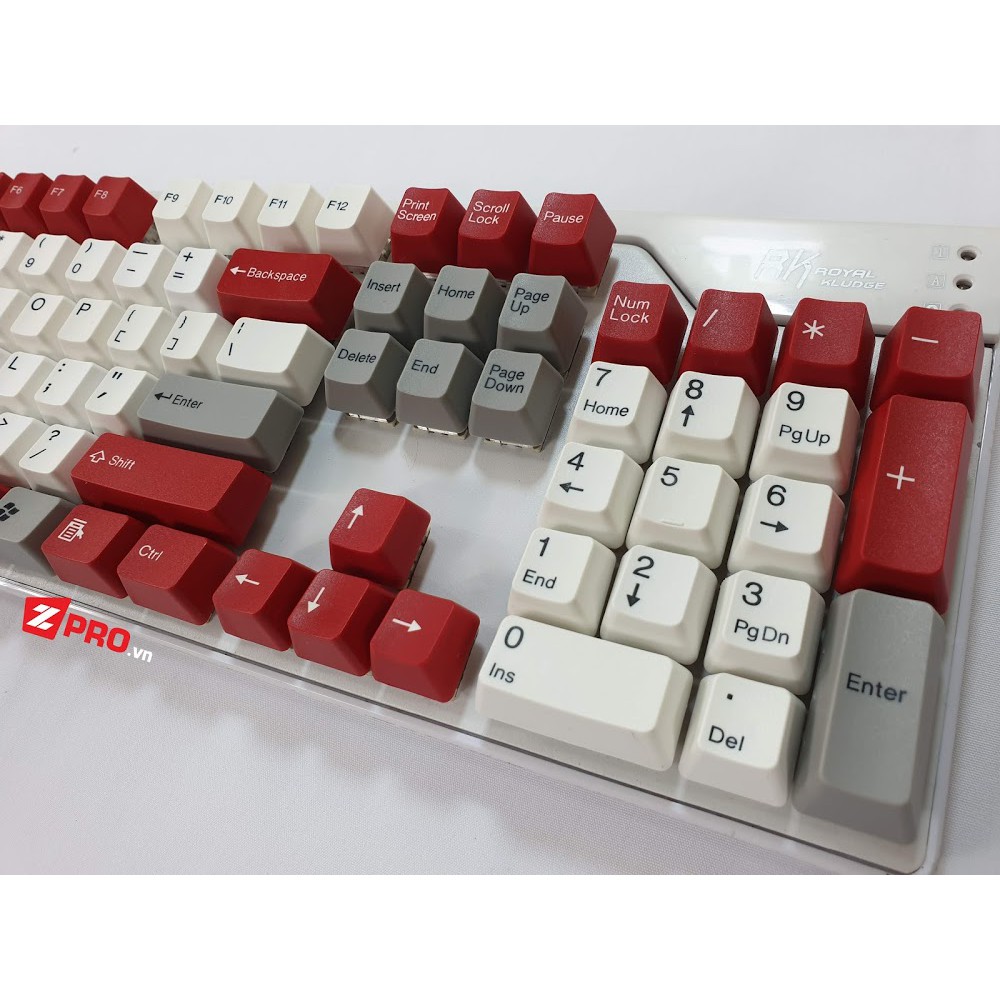 Bộ Keycap TaiHao White Red