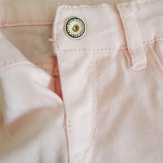 Quần kaki hồng bé gái