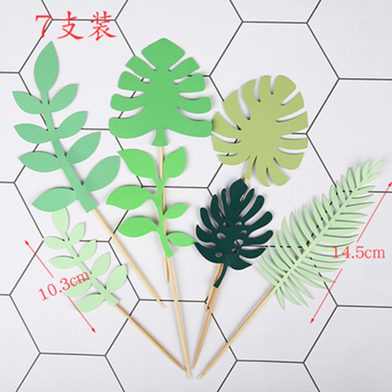 Phụ Kiện Trang Trí Bánh Sinh Nhật Hình Khủng Long Dễ Thương