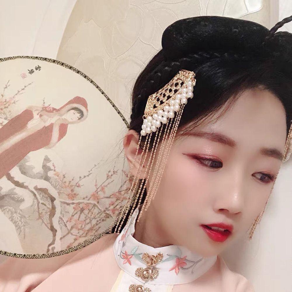 Trâm Cài Tóc Phối Tua Rua Phong Cách Trung Hoa Cổ Điển Cho Nữ WMES15H