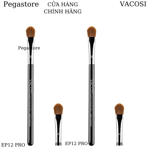 Cọ tán phấn mắt đầu dẹt VACOSI PRO EP12