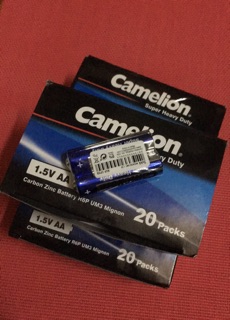 Pin AAA Camelion 3 hộp 120 viên