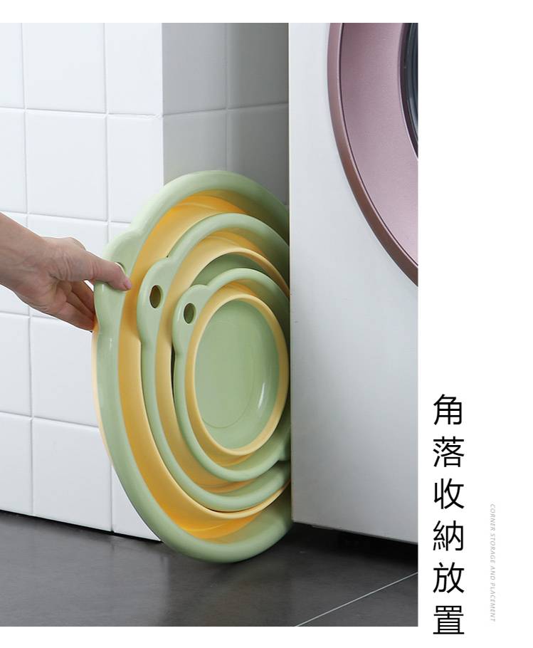 Chậu Rửa Mặt Bằng Nhựa Dày Dặn Có Thể Gấp Gọn Tiện Lợi | BigBuy360 - bigbuy360.vn