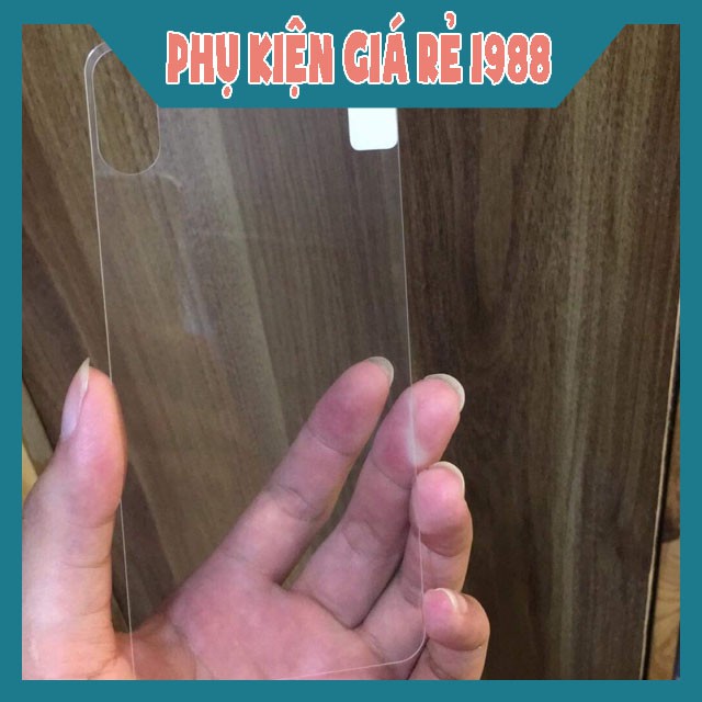 Kính cường lực mặt sau iphone X , 8plus
