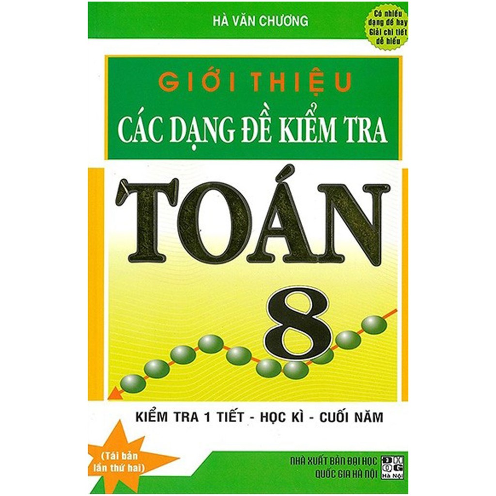 Sách - Giới Thiệu Các Dạng Đề Kiểm Tra Toán 8