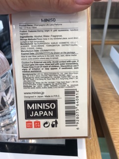 Nước hoa miniso