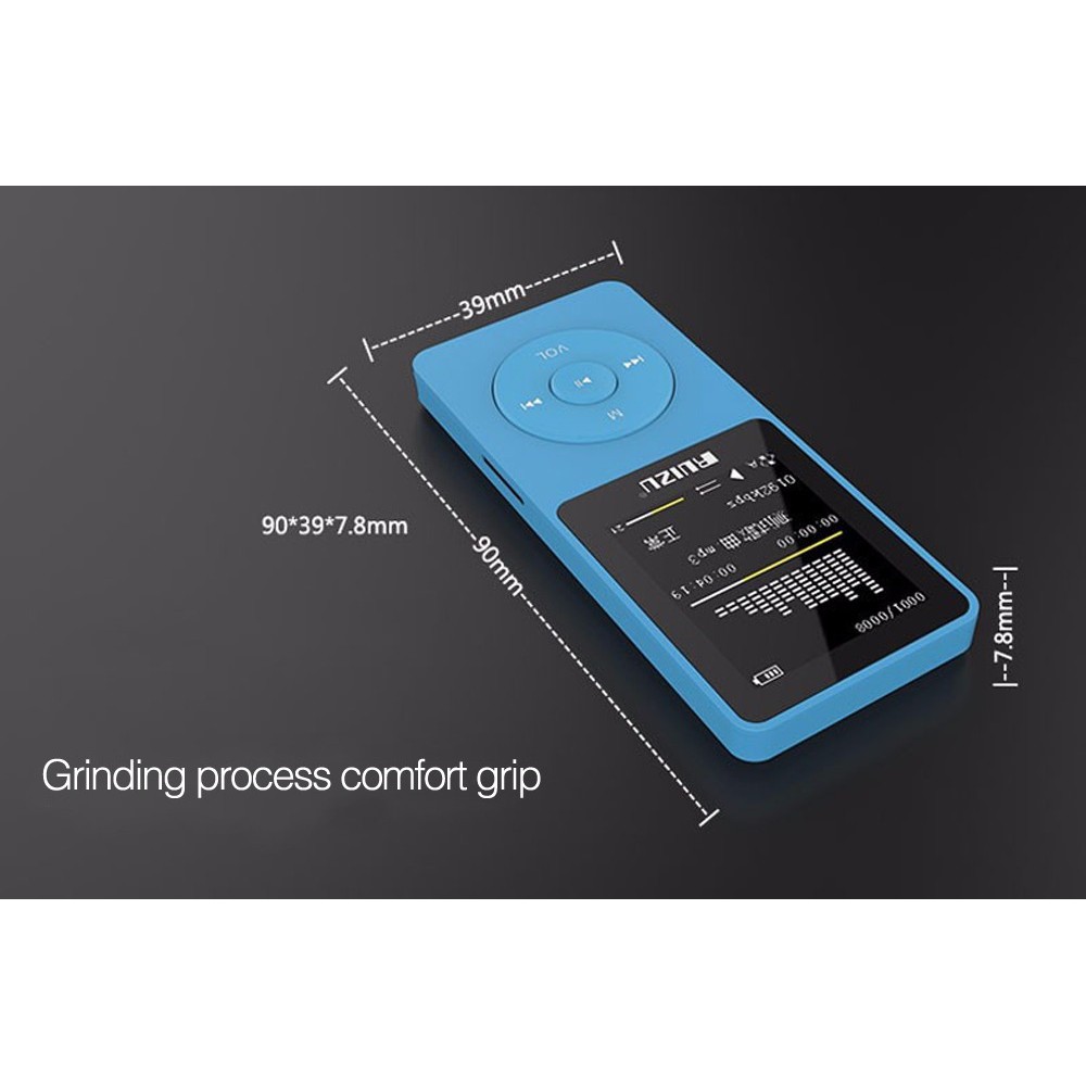 Máy Nghe Nhạc Lossless RUIZU X02 Kèm Tai Nghe HiFi