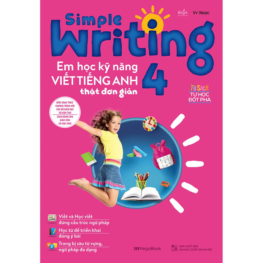 Sách - Simple Writing – Em học kỹ năng viết tiếng Anh thật đơn giản 4