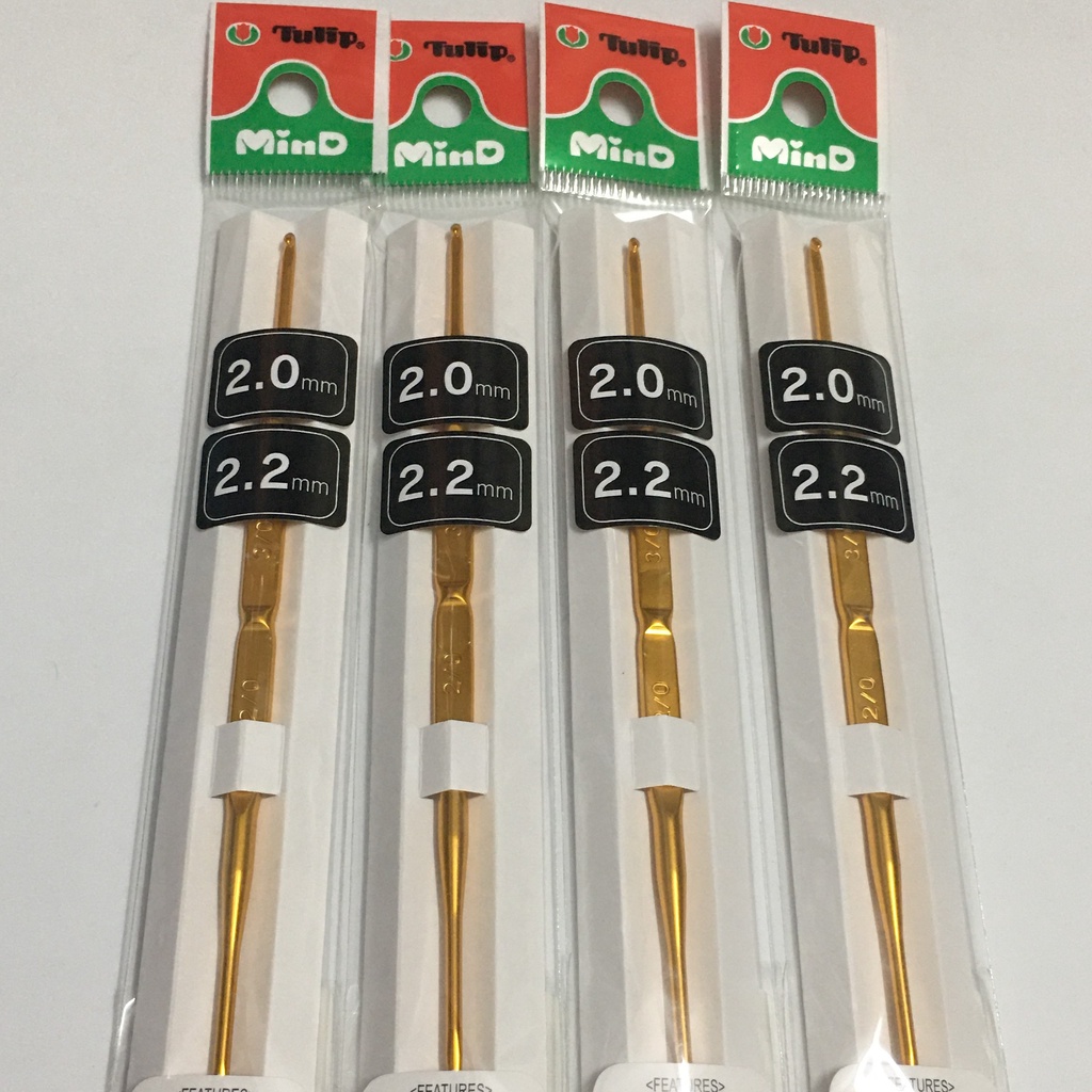 Kim đan 2 đầu - Tulip double pointed hook