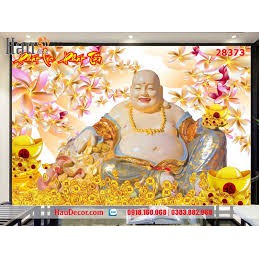 tranh đính đá toàn bộ phật di lặc đẹp xuất sắc