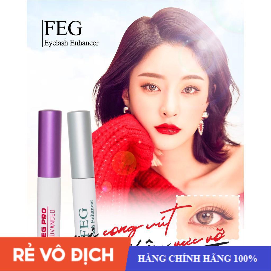 [AUTH]  Dưỡng mi - lông mày - dài dày đen FEG Eyelash Enhancer - Mi dài, dày, cong vút sau 14 ngày